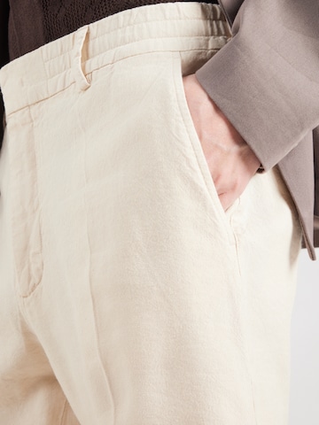 Regular Pantalon à plis 'Billie' NN07 en blanc