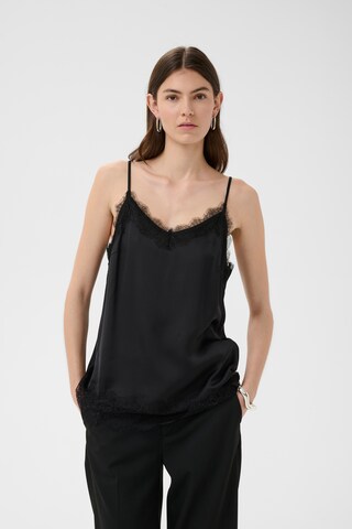 InWear Top 'IWBalla Lace Camisole' in Zwart: voorkant