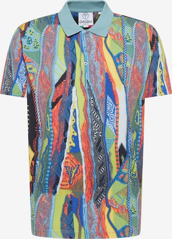 T-Shirt 'Egg' Carlo Colucci en mélange de couleurs : devant
