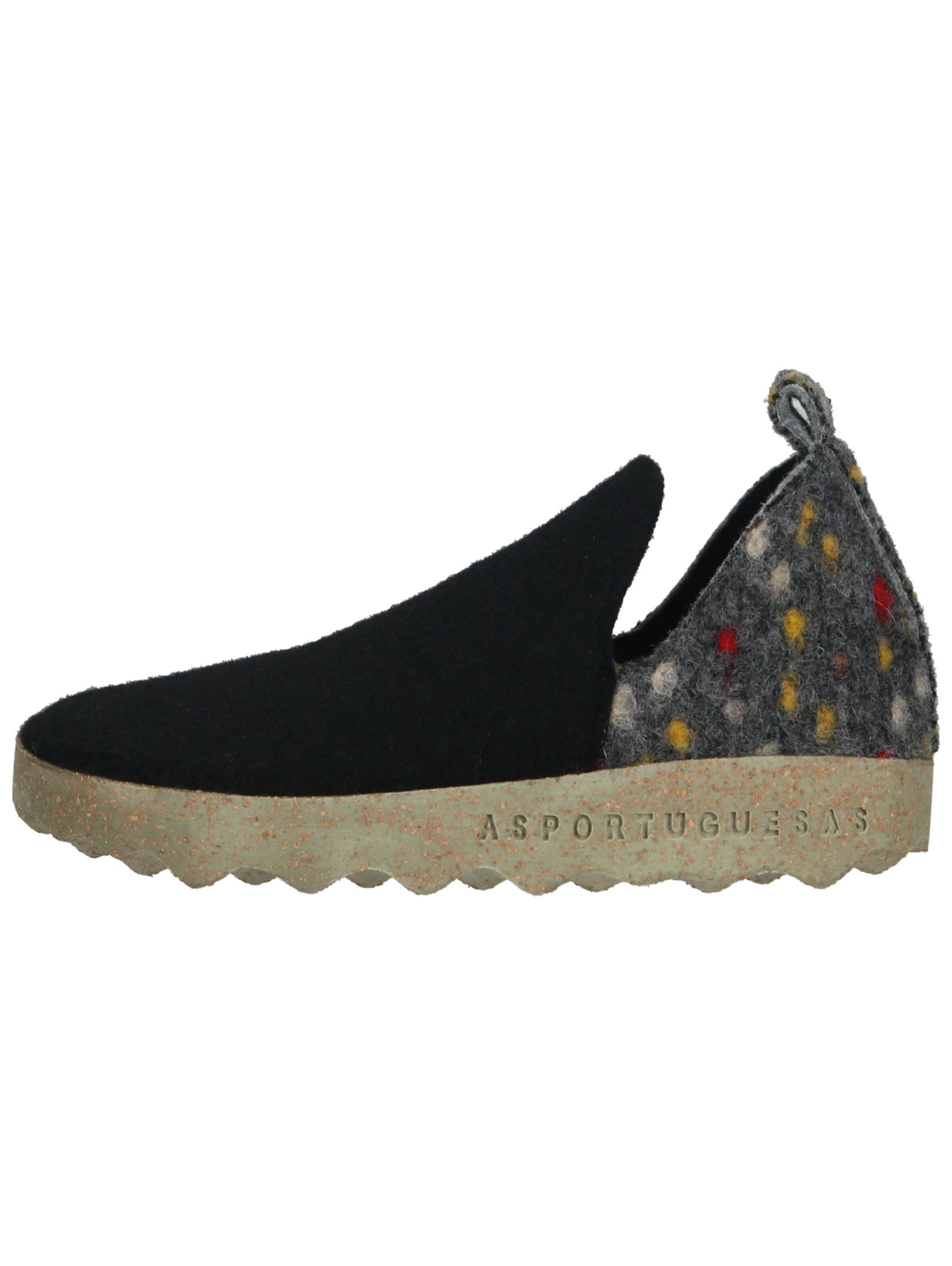 Asportuguesas Slipper in Black