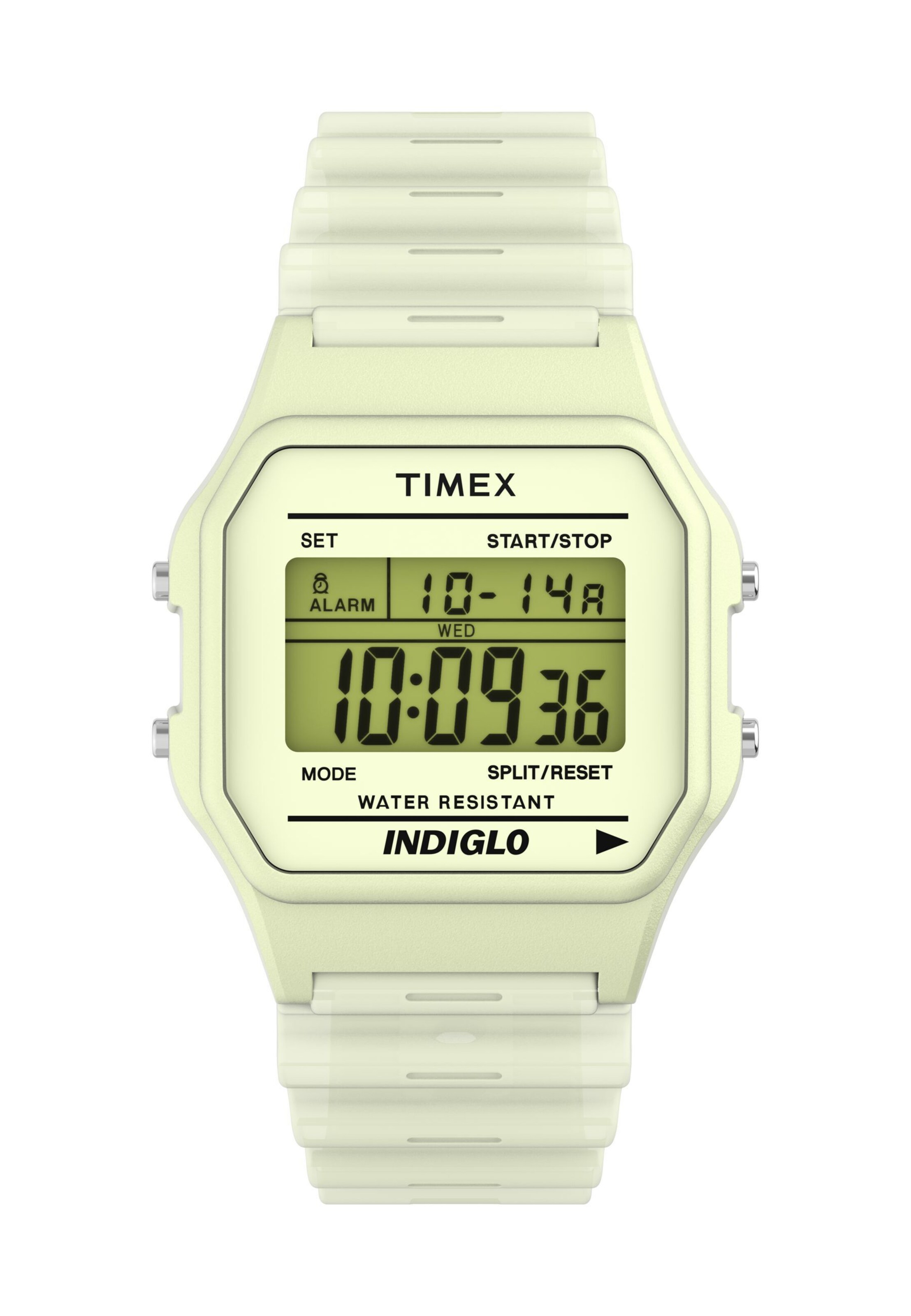 Orologio digitale 'Timex 80' di TIMEX in giallo: frontale