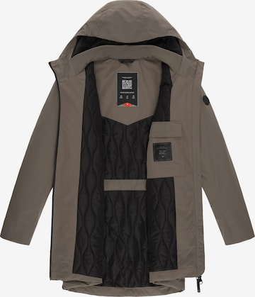 Ragwear Performance Jacket 'Frydo' in Brown