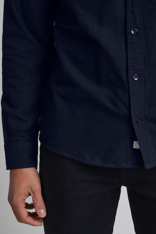 11 Project Regular fit Button Up Shirt 'Steinmar' in Blue