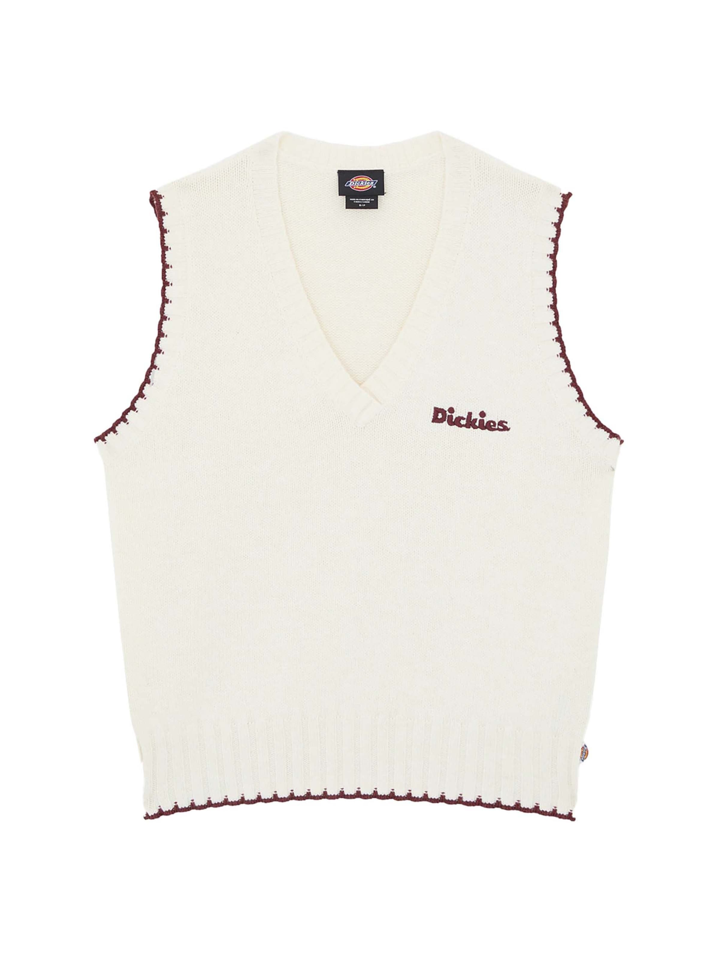 Pull-over 'Slayden' DICKIES en blanc : devant