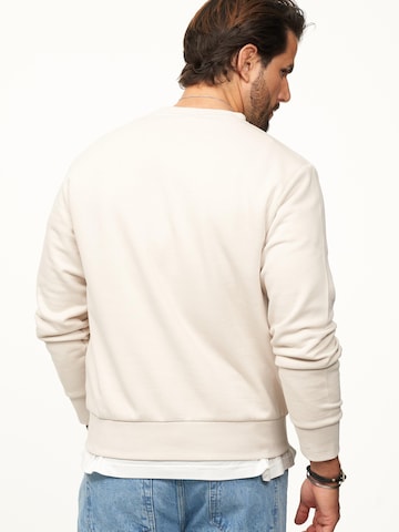 JACK JONES Sweatshirt 'JJINFINITY'‌‌‌‌ in Beige