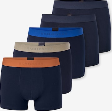 SCHIESSER Boksershorts '95/5 Multi' i blå: forside