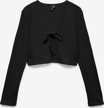 VERO MODA Strickjacke in Schwarz: Vorderseite