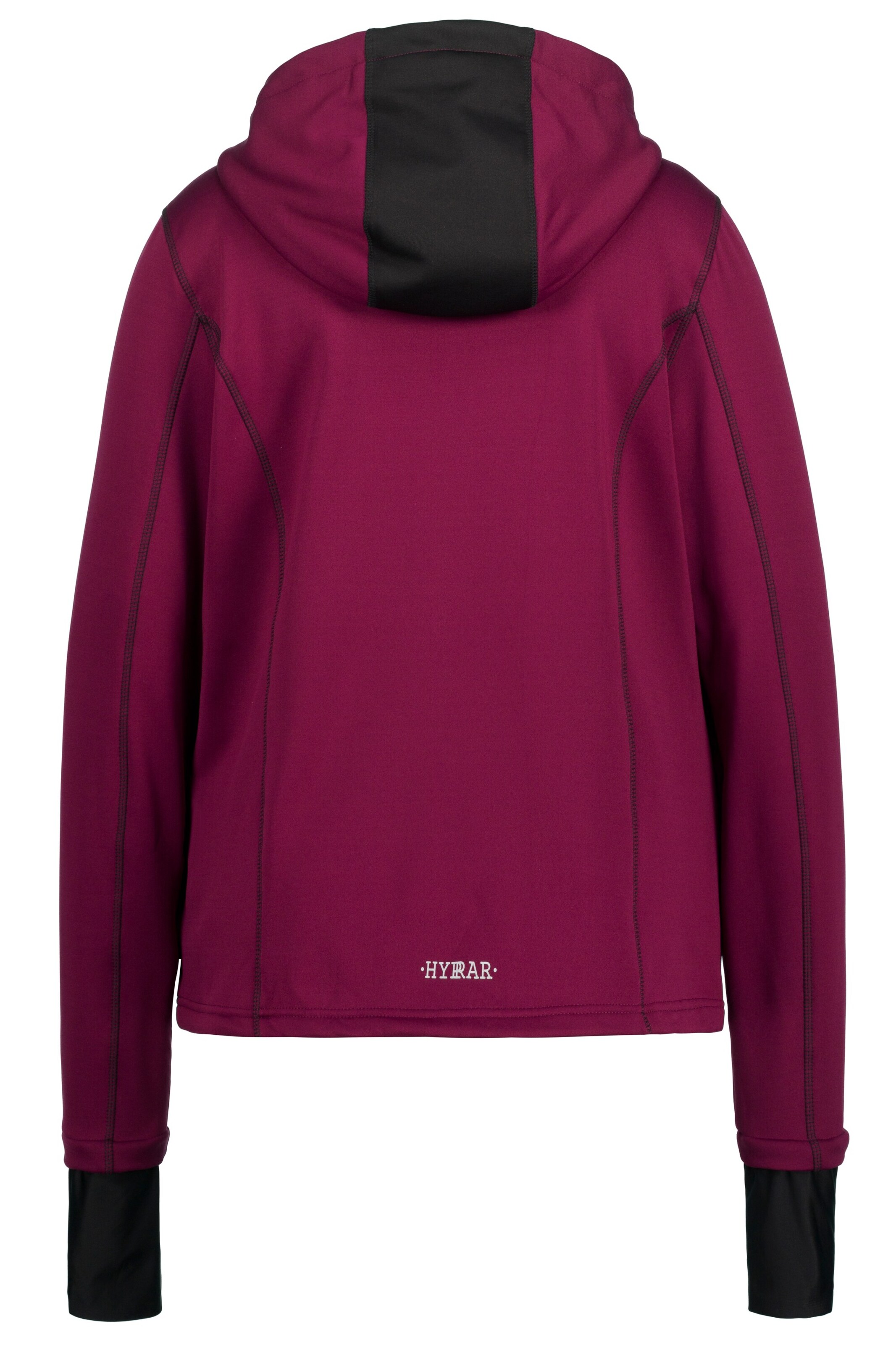 Ulla Popken Sweat jacket 'Hyprar' in Purple