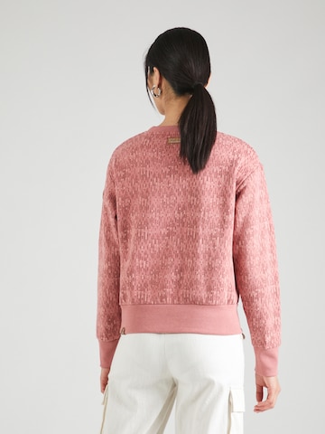 Ragwear Sweatshirt 'HEIKKE' in Pink