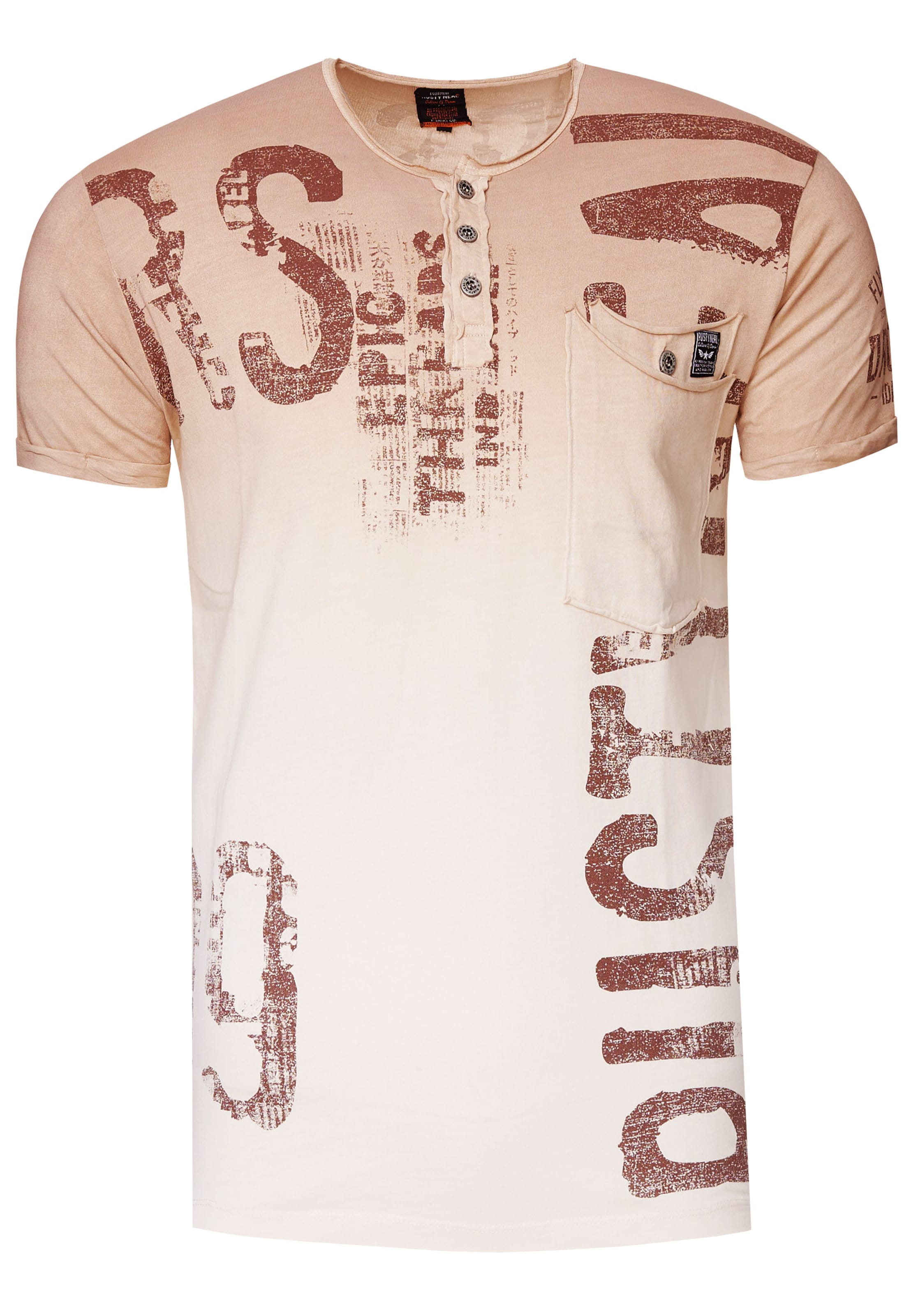 Rusty Neal Shirt in Beige: front