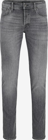 pilka Jack & Jones Plus Standartinis Džinsai 'JJIMIKE JJORIGINAL': priekis