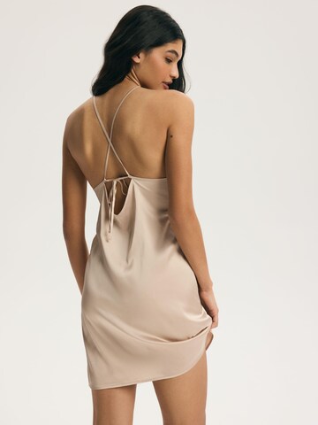 Camicia da notte 'Ivory' di ESOTIQ in beige
