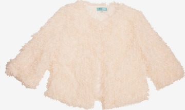TOOche Between-Season Jacket 'Feder Frou-Frou' in White: front
