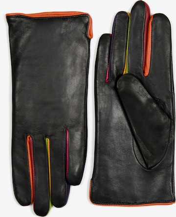 Mezzoguanti di mywalit in nero: frontale