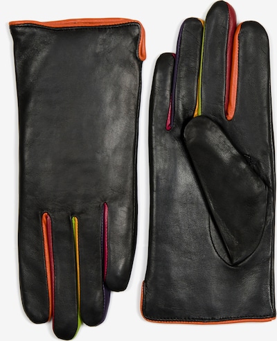 mywalit Fingerhandschuhe in 4XS in gelb / rot / schwarz, Produktansicht