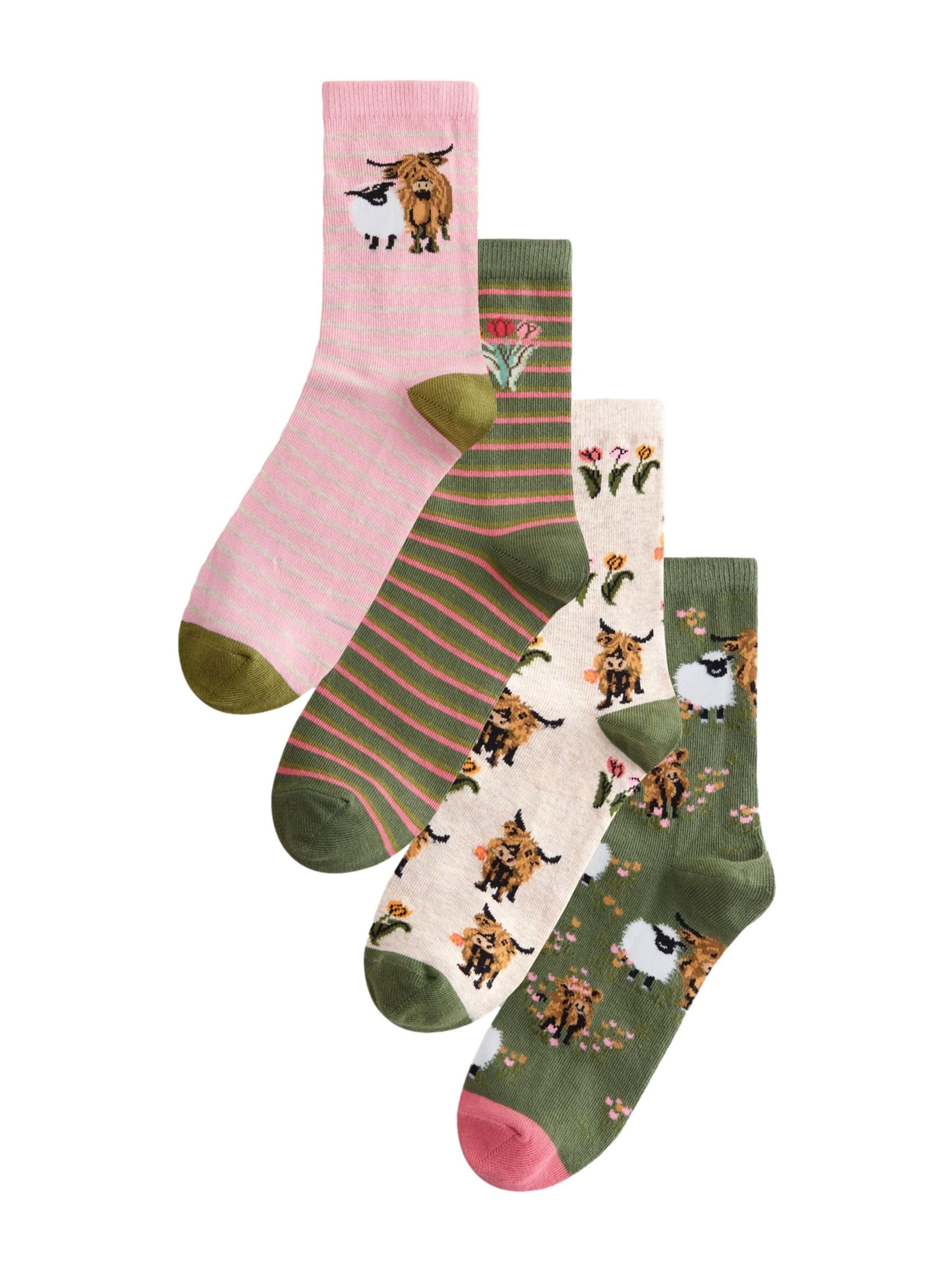 Chaussettes Next en vert : devant