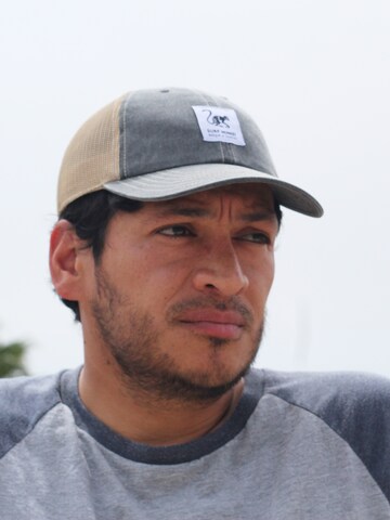 Surf Monkey - Gorra deportiva 'Trucker Kappe Lona Organico' en negro