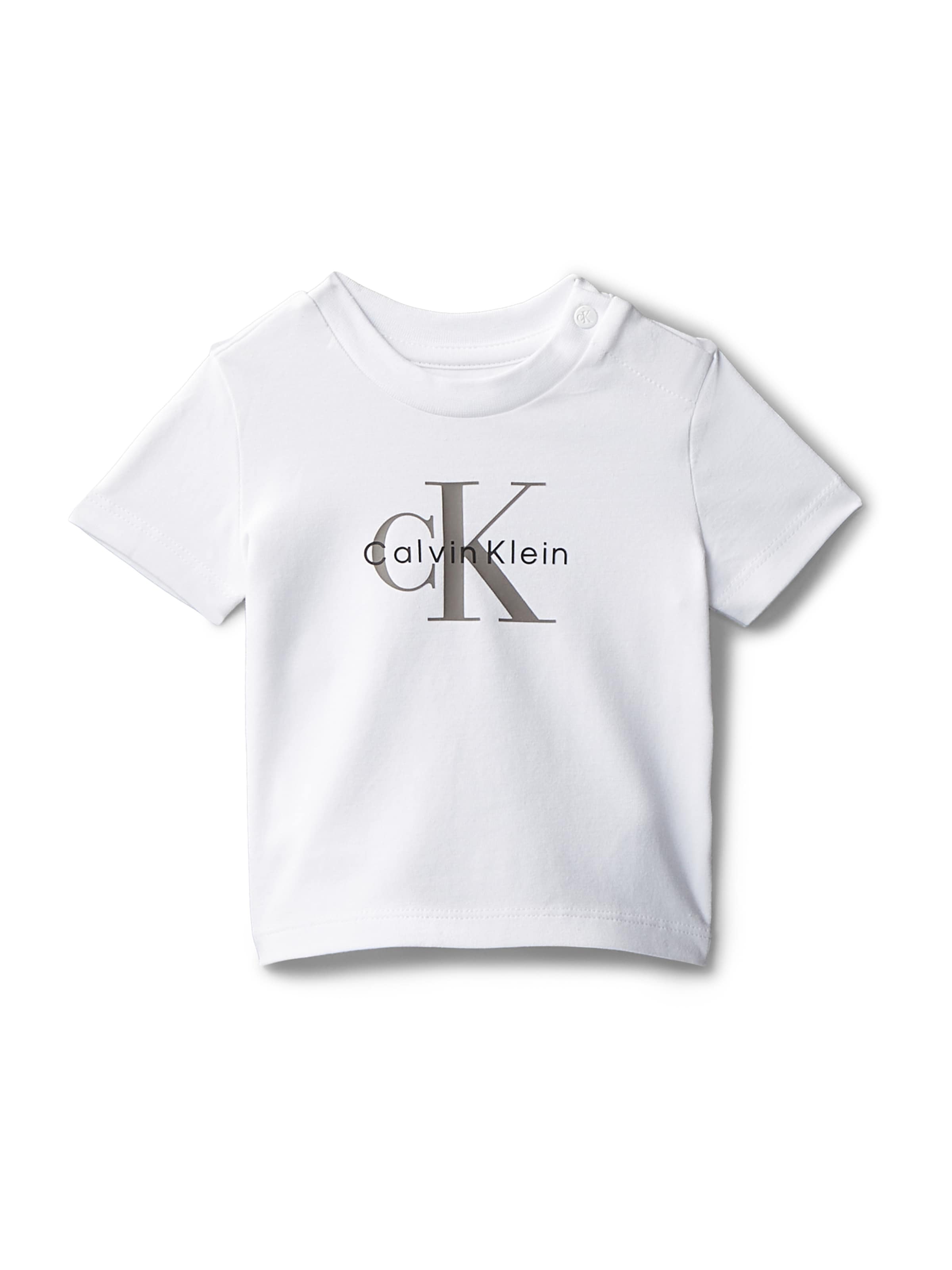 Calvin Klein Jeans - Camiseta en blanco: frente