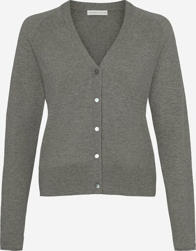 Cashmere Stories Strickjacke in graumeliert, Produktansicht