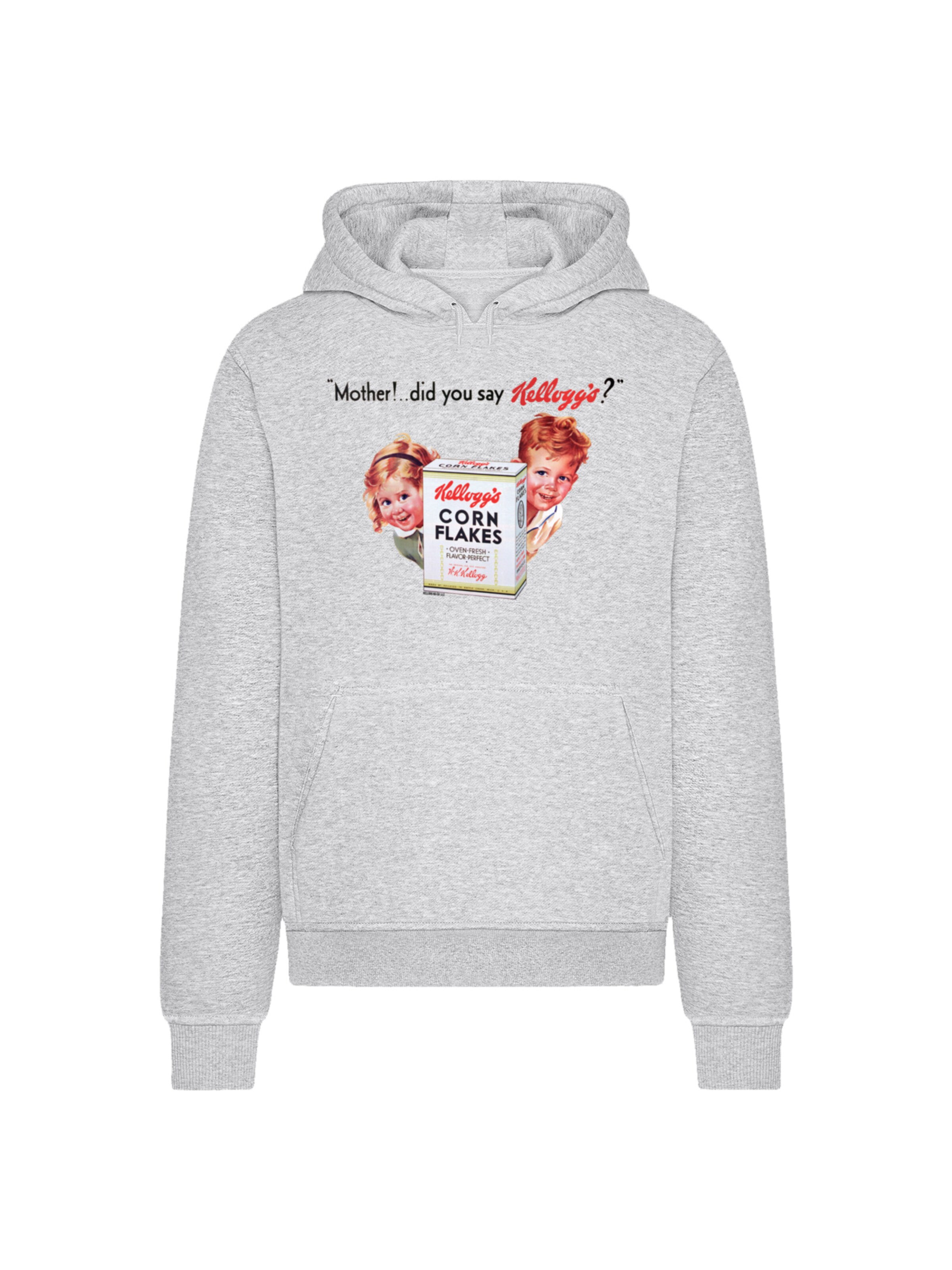 Pull-over 'Kellogg's Corn Flakes Vintage Kids Advert' F4NT4STIC en gris : devant
