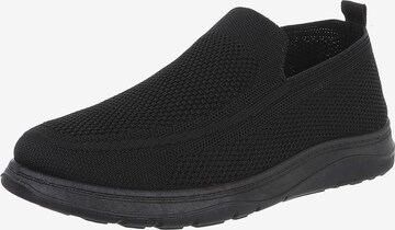 CoolWalk Slipper in Schwarz: Vorderseite