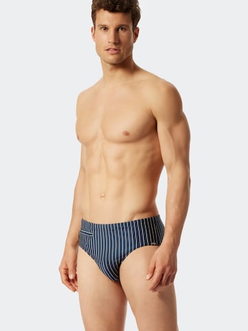 SCHIESSER Swim Trunks in Blue