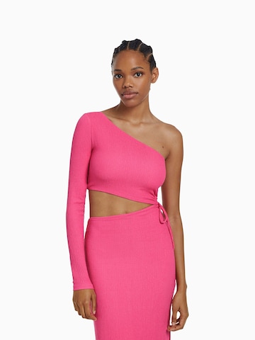 Bershka Kleid in Pink: predná strana