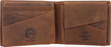 Greenland Nature Wallet 'Montenegro' in Brown