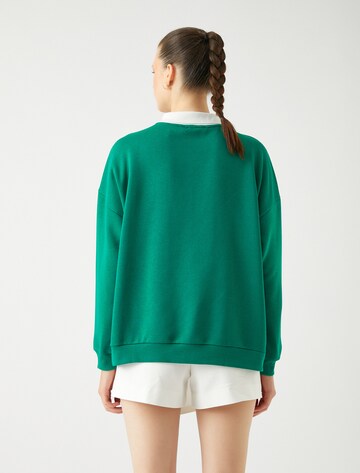 Koton Sweatshirt in Groen