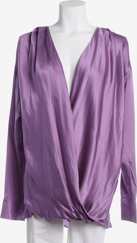 Balmain Bluse / Tunika L in Lila: Vorderseite