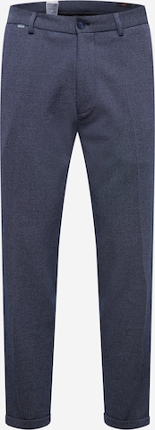 Coupe slim Pantalon CINQUE en bleu : devant
