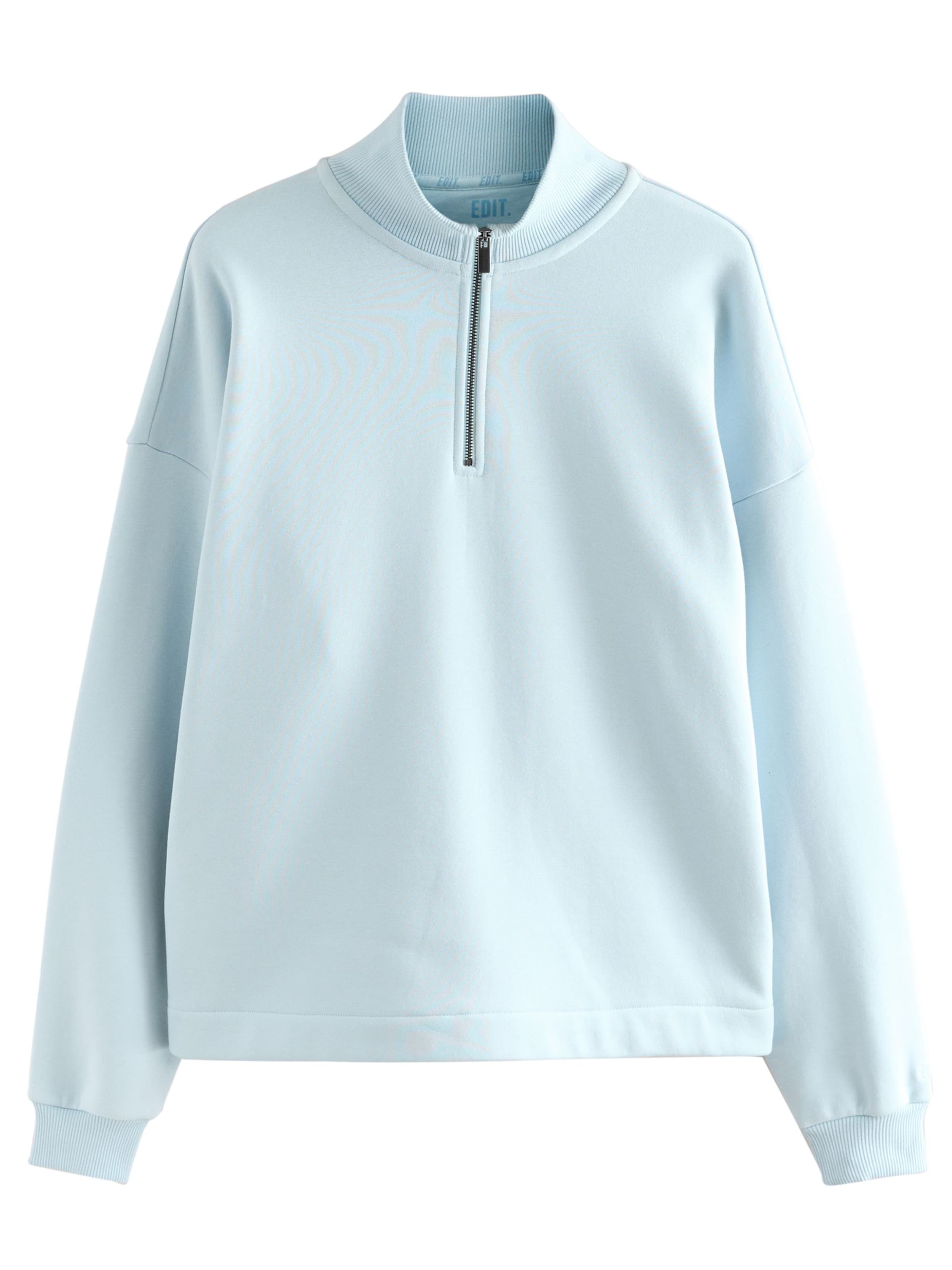 Sweat-shirt 'Edit' Next en bleu : devant