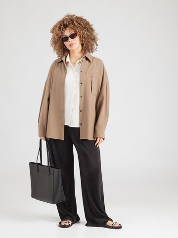 ONLY Carmakoma Pluus 'CARSIESTA', värv hall