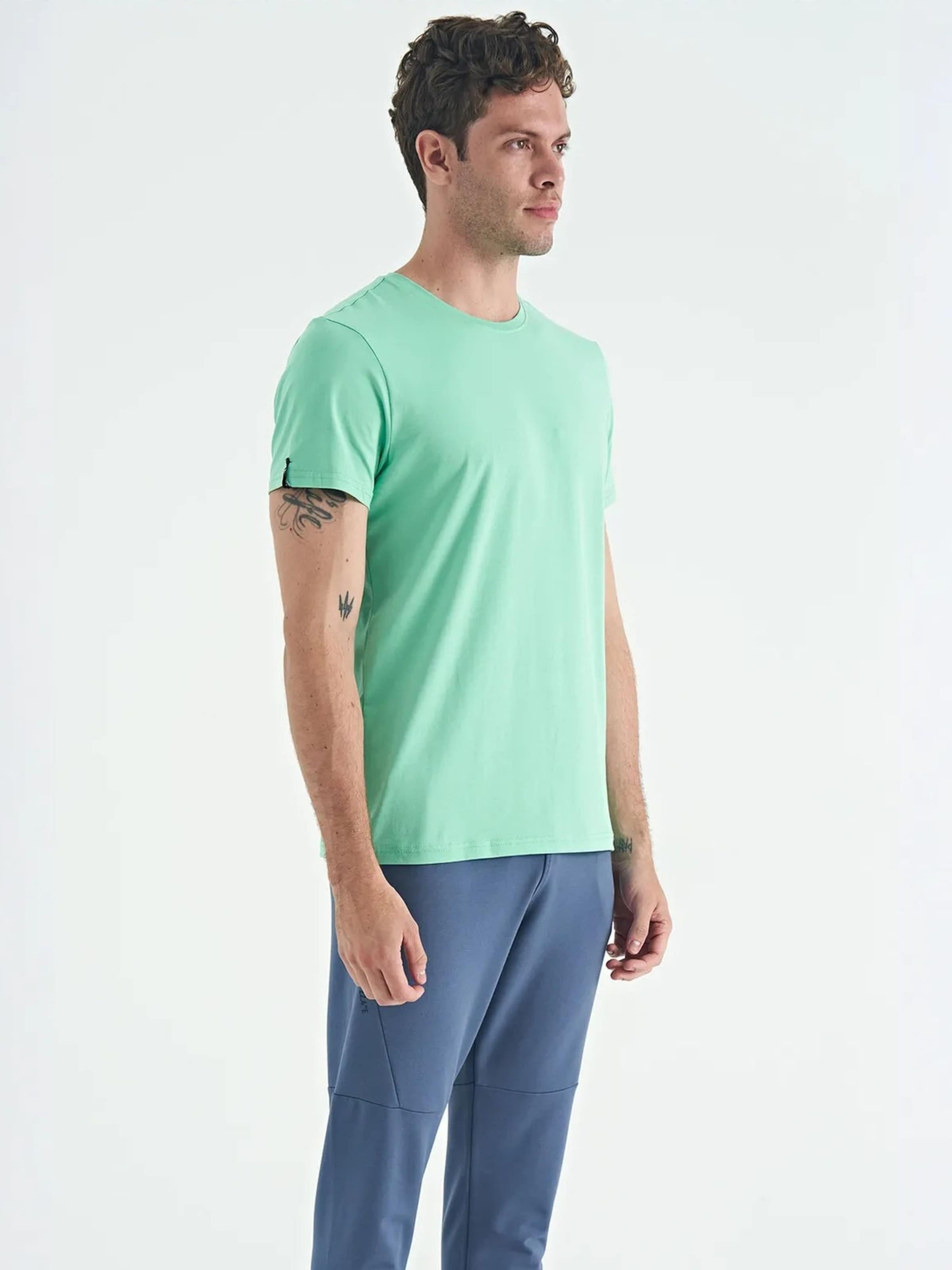 T-Shirt Tommy Life en vert