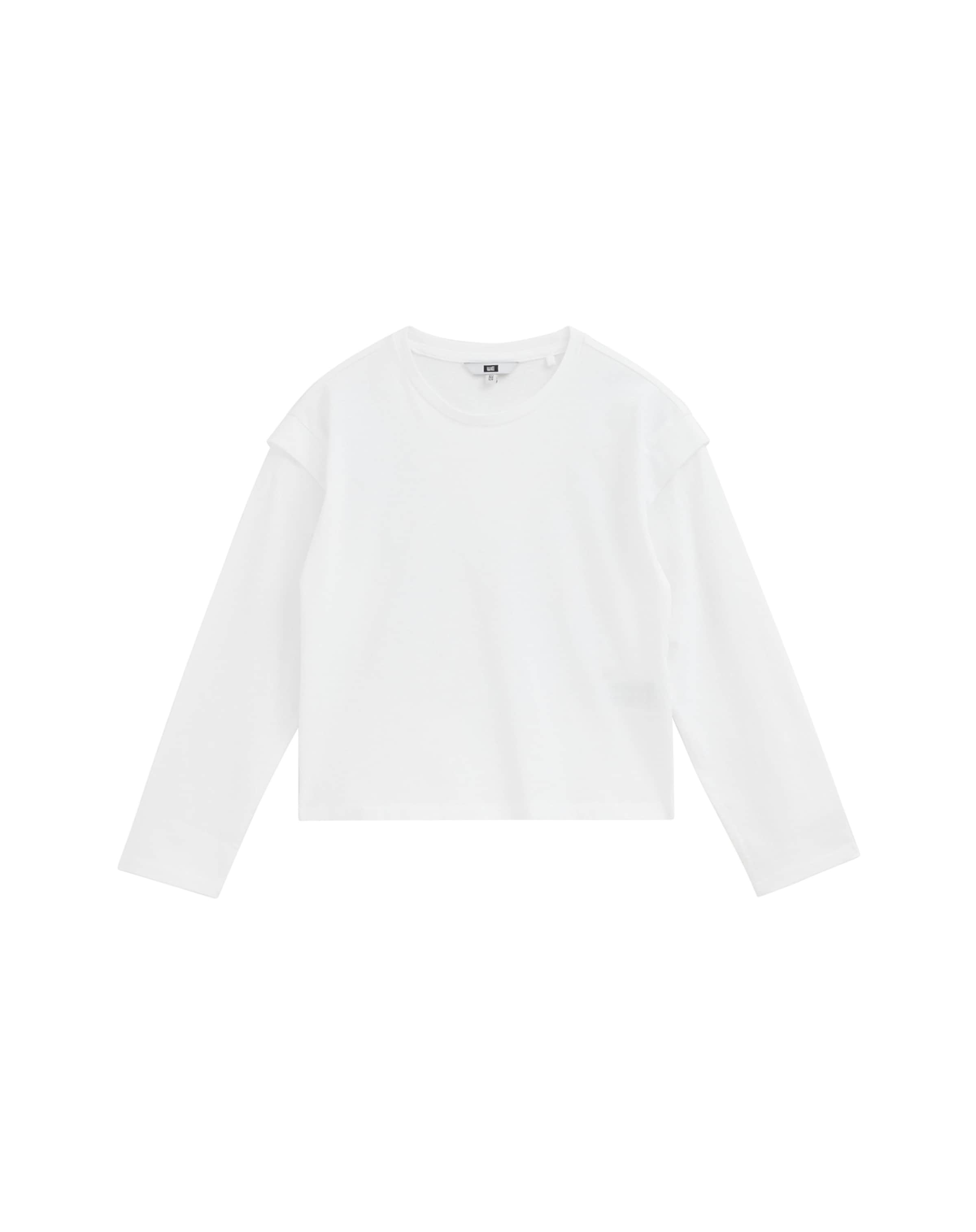 WE Fashion - Camiseta en blanco: frente