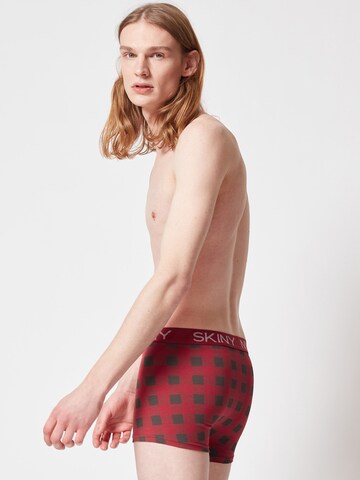 Skiny - regular Calzoncillo boxer en rojo