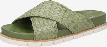 SIOUX Mules ' Libuse-700 ' in Green: front