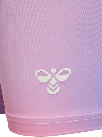 Hummel Regular Workout Pants in Pink
