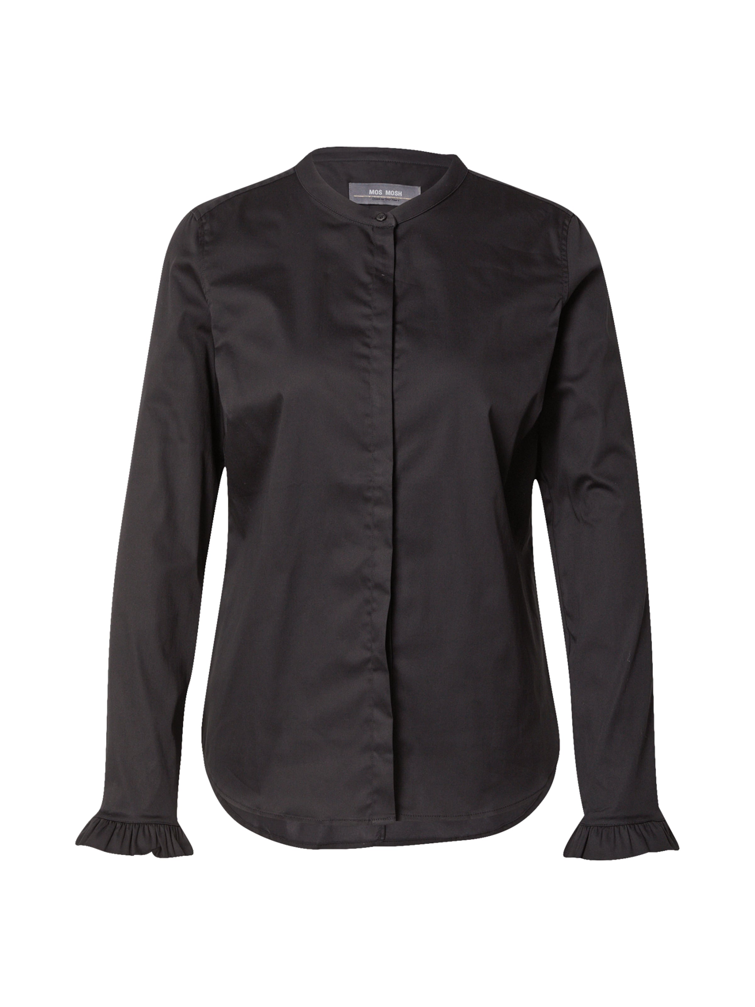 MOS MOSH Blouse in Black: front