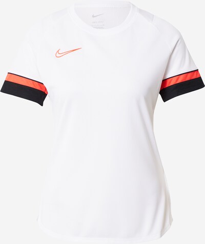 Tricou funcțional NIKE pe roșu neon / negru / alb, Vizualizare produs