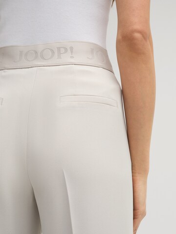 JOOP! Regular Trousers with creases ' Pauleen ' in Grey