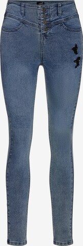 ARIZONA Skinny Jeans in Blue: front