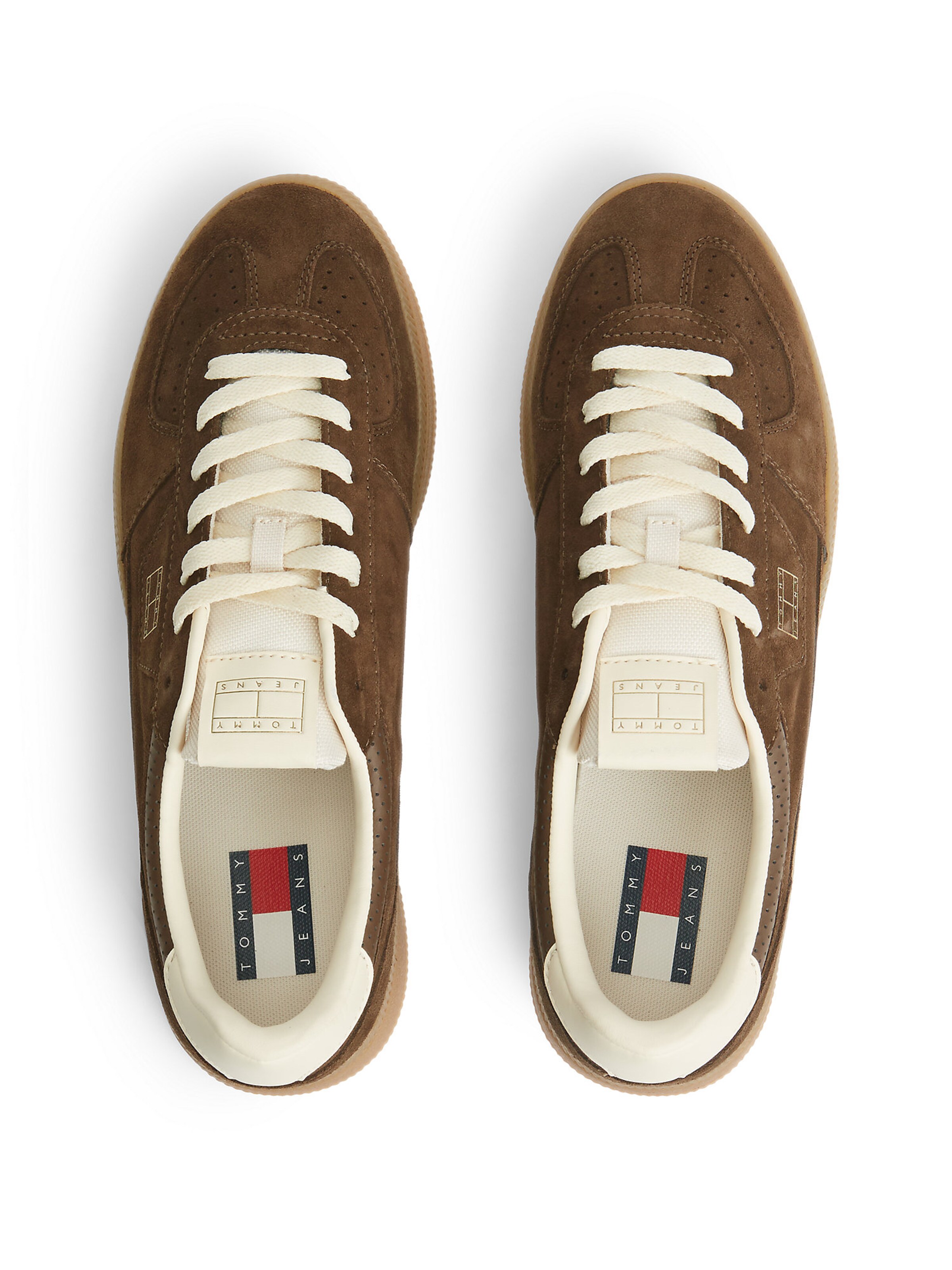 Baskets basses 'The Greenwich' Tommy Jeans en marron