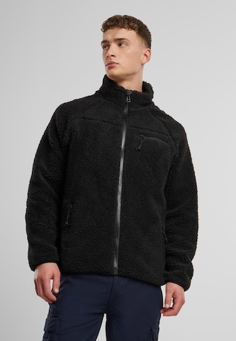 Brandit Fleece jas in Zwart