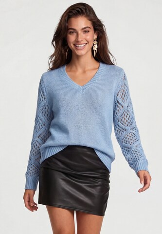 faina - Jersey en azul: frente