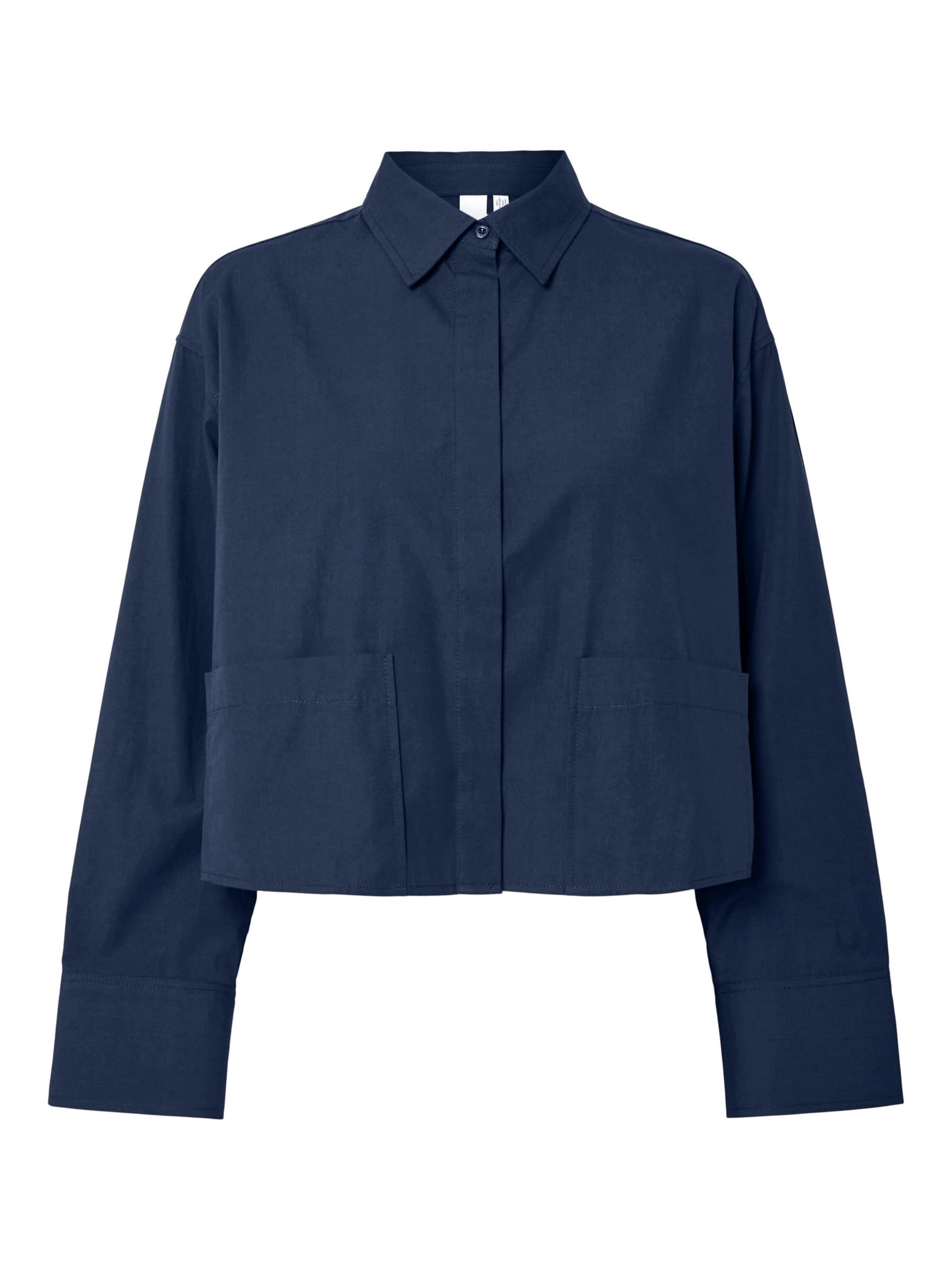 YAS Blouse 'YASLee' in Blue: front