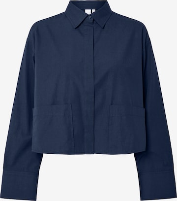 YAS Blouse 'YASLee' in Blue: front