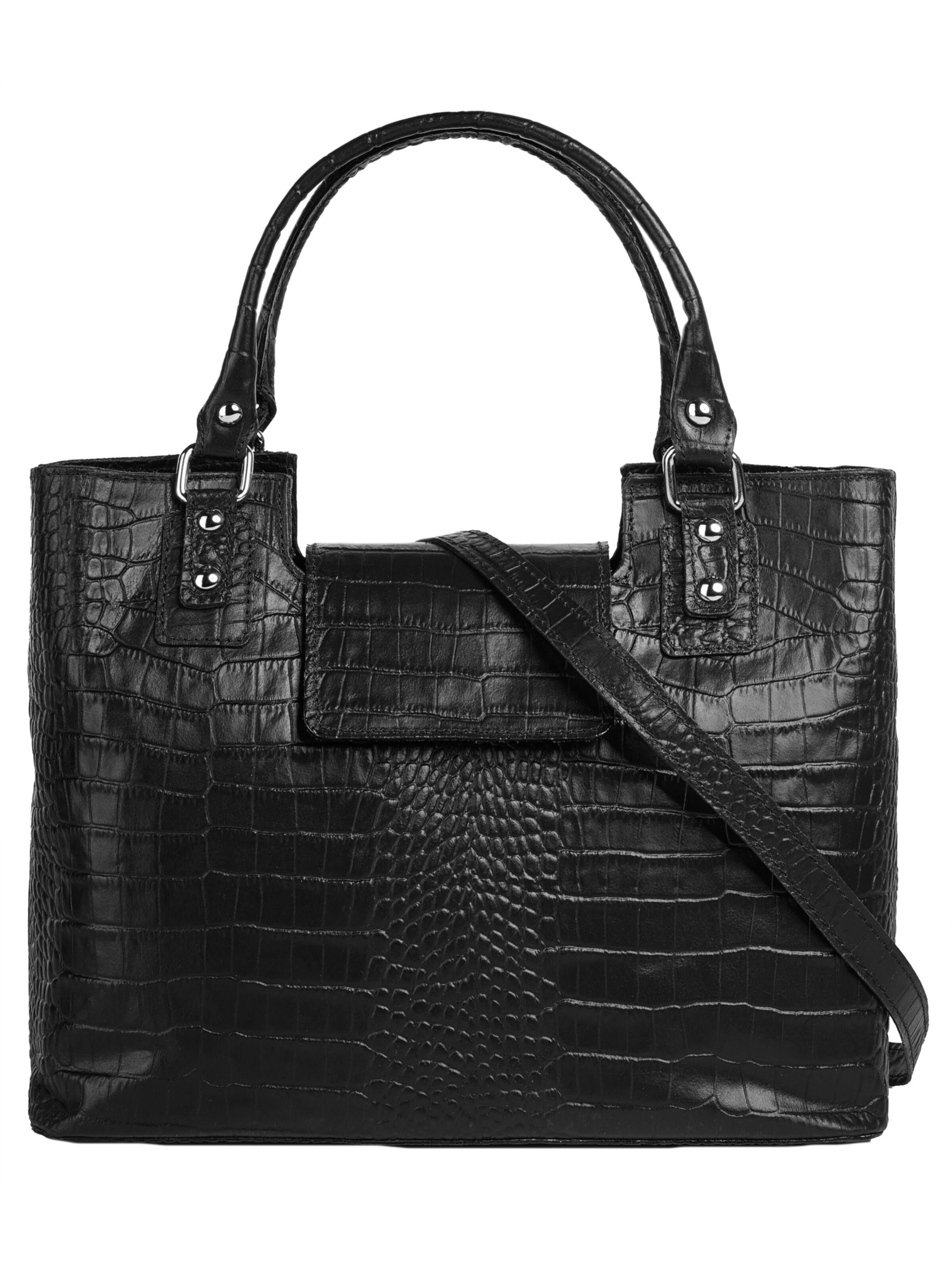 Cluty Handbag in Black: front