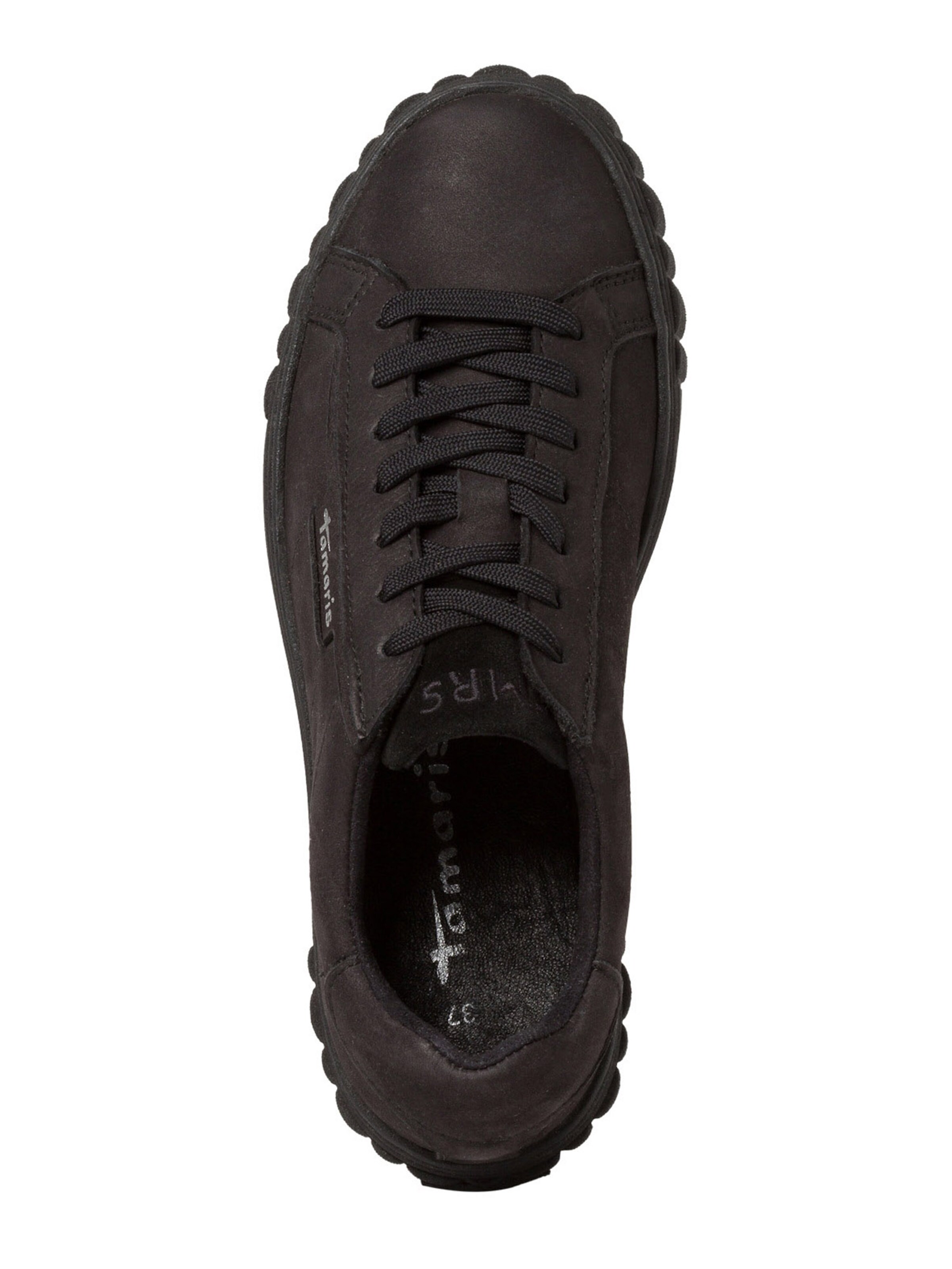 Sneaker bassa di Tamaris in nero