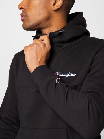 Champion Authentic Athletic Apparel Sweatshirt in Black